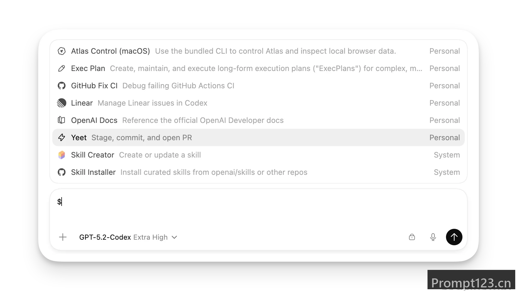 Codex CLI Skills