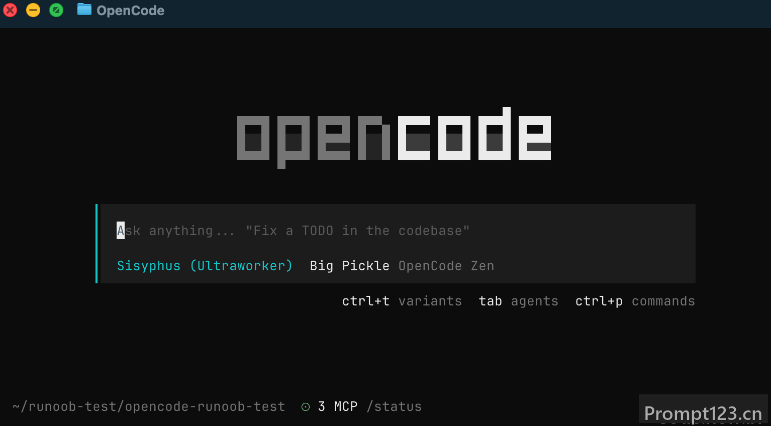 OpenCode API 设置